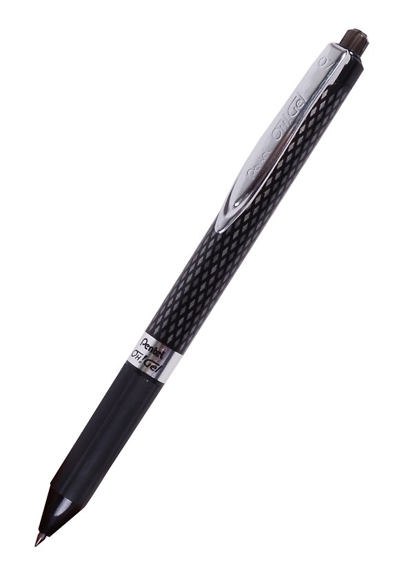 Гелевая ручка черная 0,7 мм, Pentel 245723 — 1
