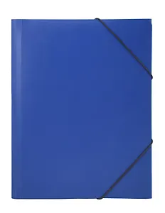 Папка, Expert Complete, Premier, А4, 1 отделение, на резинке, синяя