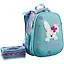 Ранец капсульный "Ergonomic Classic. Пушистый кролик", 2 отделения, 2 кармана, термосумка, 37*29*17 см — 260744 — 2