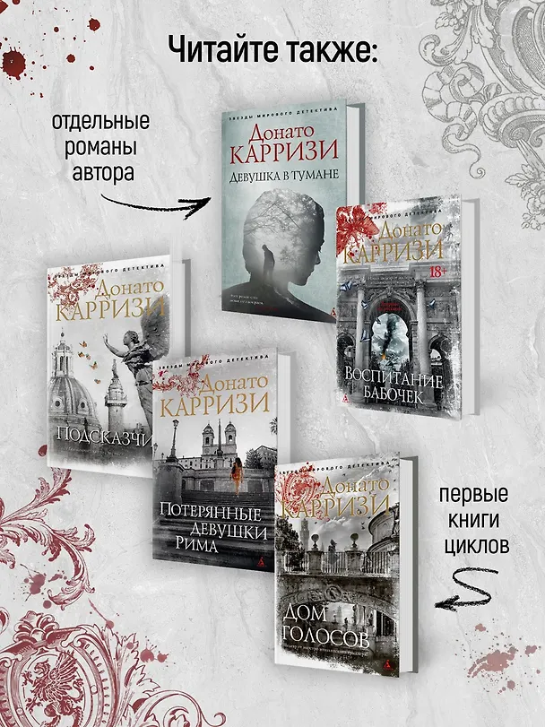 Книга Воспитание бабочек (Донато Карризи) — 13