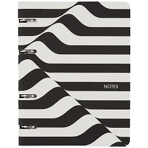 Тетрадь на кольцах в клетку Listoff, "Limited. No. 8", 120 листов