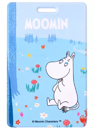 Чехол для карточек вертикальный MOOMIN Муми-тролль мечтает — 2938004 — 1