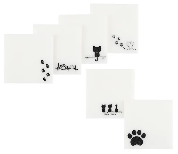 Блок бумаги 70*70 самоклеящийся 50 листов, "Love animals", в ассортименте 3039430 — 3
