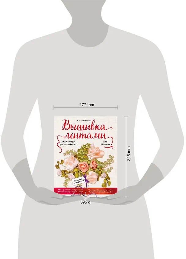 Книга Вышивка лентами шаг за шагом. Энциклопедия для начинающих (Наталья Бекенова) — 5