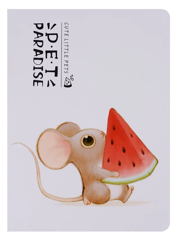 Записная книжка «Pet paradise» А6, 24 листа в клетку, сшивка, Languo, в ассортименте 246145 — 4