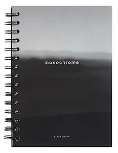 Тетрадь 120л кл. "Dune", туман, тв.переплет, спираль, ламинация