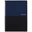 Ежедневник недатированный "ПВХ", А5+, 120 листов, синий с черным — 261006 — 1