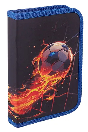 Пенал 1 отделение "Burning ball" 21*14 см, полиэстер 3106009