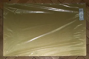 Картон плакатный 48*68см 380г/м2 золотой, WEROLA
