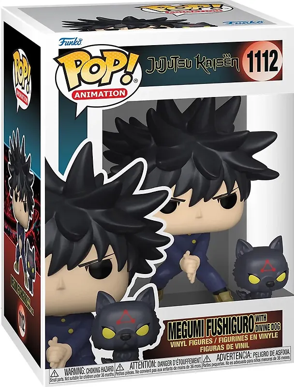Фигурка Funko POP! Animation Jujutsu Kaisen Megumi Fushiguro With Divine Dog 2979400 — 1
