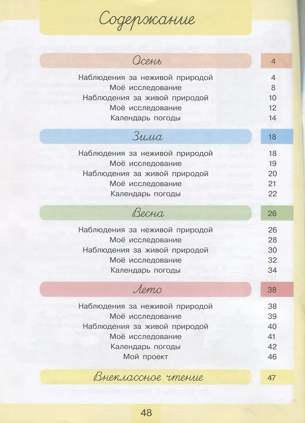 Книга Дневник наблюдений. Окружающий мир. 3 класс (Светлана Курчина) — 2