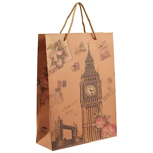 Пакет крафт Лондон 10*31*42 (XX-661А) 2420557