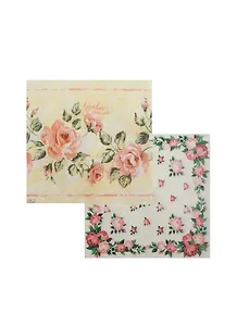 Набор салфеток для Декупажа Шебби шик с розами (SDL001163/TL328000) (2шт) (упаковка)