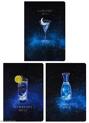 Тетрадь в линейку Wengu, Harmonious World, B5, 38 листов, в ассортименте 245195