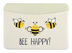 Чехол для карточек горизонтальный Пчелки Bee Happy (ДКГ2024-144) — 3029101 — 1