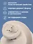 Пластилин скульптурный 1000г белый мягкий, Малевичъ — 3133999 — 3