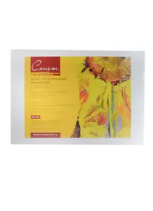 Холст на картоне 35*50 100%хлопок, 280г/м2, Сонет