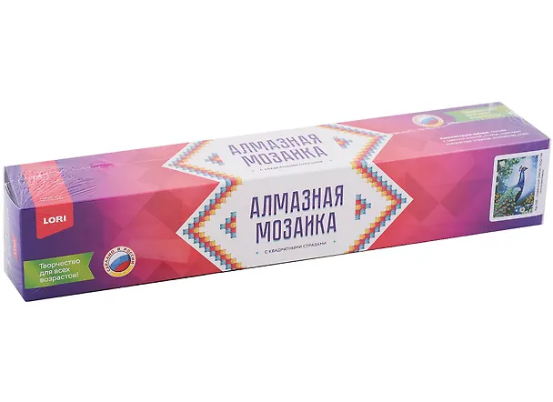 Алмазная мозаика 21х30 см "Сказочный павлин" 2957906 — 1