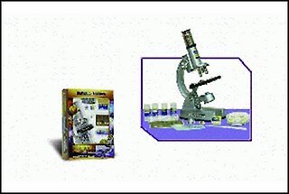 Микроскоп для школы (100х-900х) (8+) (9001PS) School Microsope Set 2291779 — 1