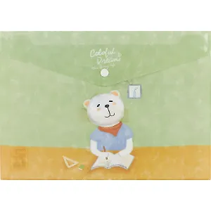 Папка на кнопке «Colorful dream», А4