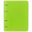 Тетрадь на кольцах «NEON GREEN» 120 листов в клетку, А5, сменный блок - Stila — 236790 — 1