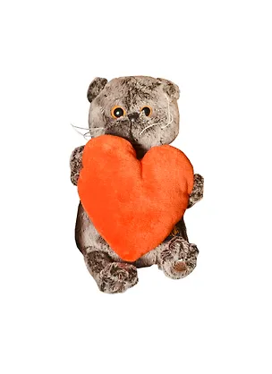 Мягкая игрушка Басик с сердечком (19см) (Ks19-012) 2400797