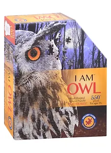 Пазл контурный «Сова», 550 деталей