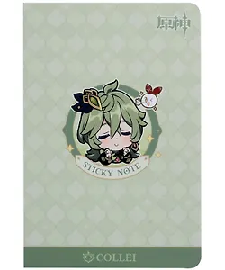 Блоки для записей, 4 штуки "Chibi Expression Collei" диспенсер-книжка