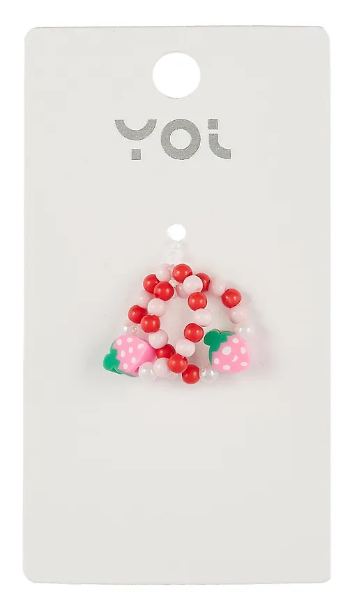 Набор колец Yoi, "Ягодки", 5,5 см, 2 штуки 3010213 — 5