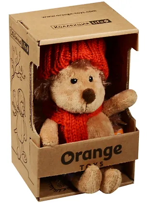 Мягкая игрушка Ёжик Колюнчик в красной шапке (15 см) (OS604/15) 2563903