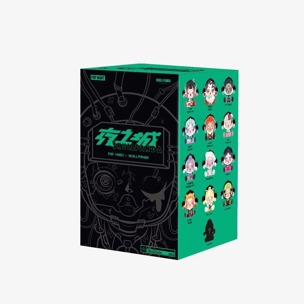 Фигурка коллекционная Pop Mart Skullpanda City of Night в
