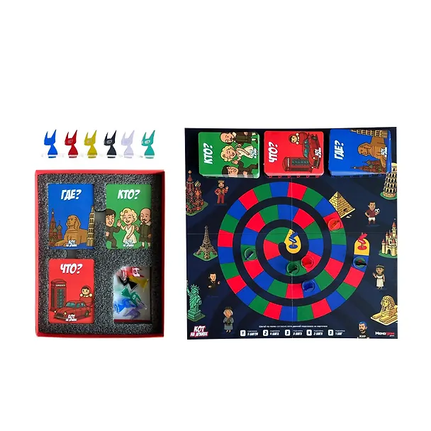 Настольная игра "Кот на драйве" 3109220 — 2