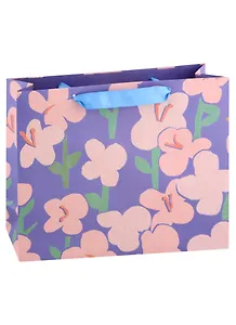 Пакет А4 26*32*12,5 "Pretty daisies" горизонт., жен., бум.мат.ламинат