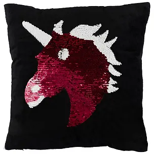 Подушка с пайетками Единорог (30х30) (текстиль) 12-11403-CT1 2630221