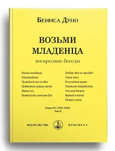 Возьми младенца. Воскресные беседы. Том II