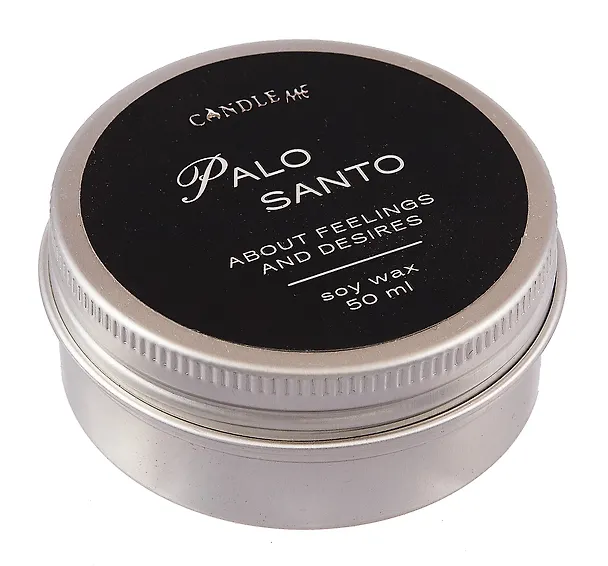 Свеча ароматическая в металлической коробочке Palo Santo (50мл) 3105876 — 1