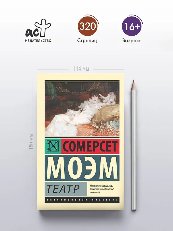 Книга Театр (Уильям Сомерсет Моэм) — 7