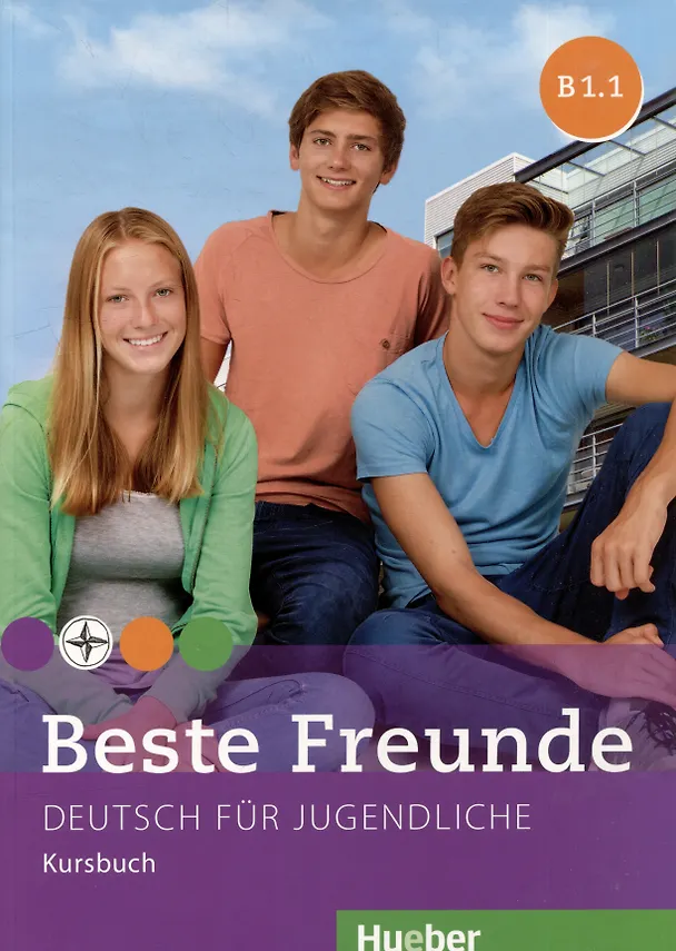 Книга Beste Freunde B1. Paket Kursbuch B1.1 und B1.2. Deutsch für Jugendliche. Deutsch als Fremdsprache (комплект из 2-х книг) (M. Georgiakaki, Аня Шуман, Элисабэт Граф-Риман) — 2