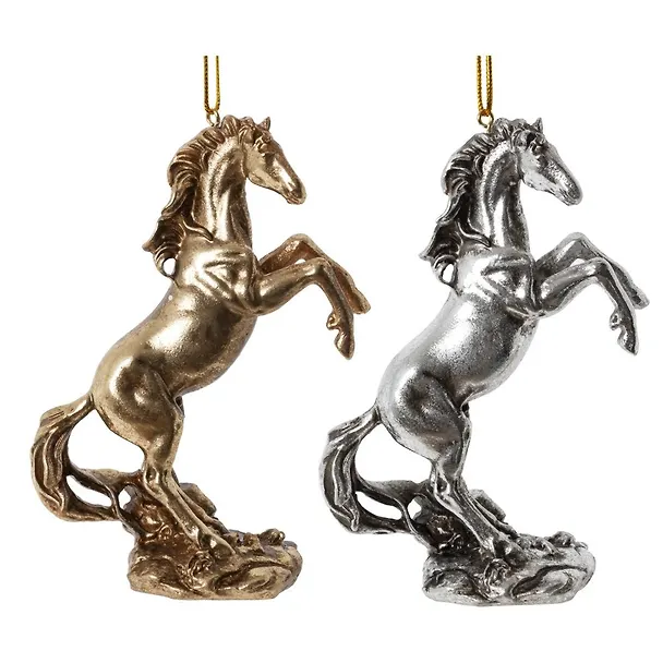 Фигурка декоративная подвесная Лошадь, 2 варианта (9х4х12) 3126956 — 1