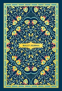 Блокнот в точку: Bullet Journal (ковер золотой, 160 c., с наклейками)