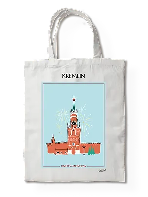 Сумка-шоппер Кремль (Москва) (35х40) (TBG00-MSK0015-SR-EN) 3140106