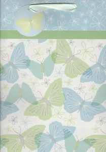 Пакет подарочный бумажный А4 26*32*12 мат. ламинат, глиттер, HX-9632-35L, ассорти, Хансибэг