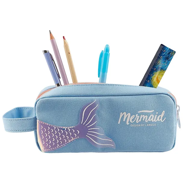 Косметичка на молнии Mermaid хвост русалки (ПВХ) (20х8) (LG-11165) 2687679 — 2