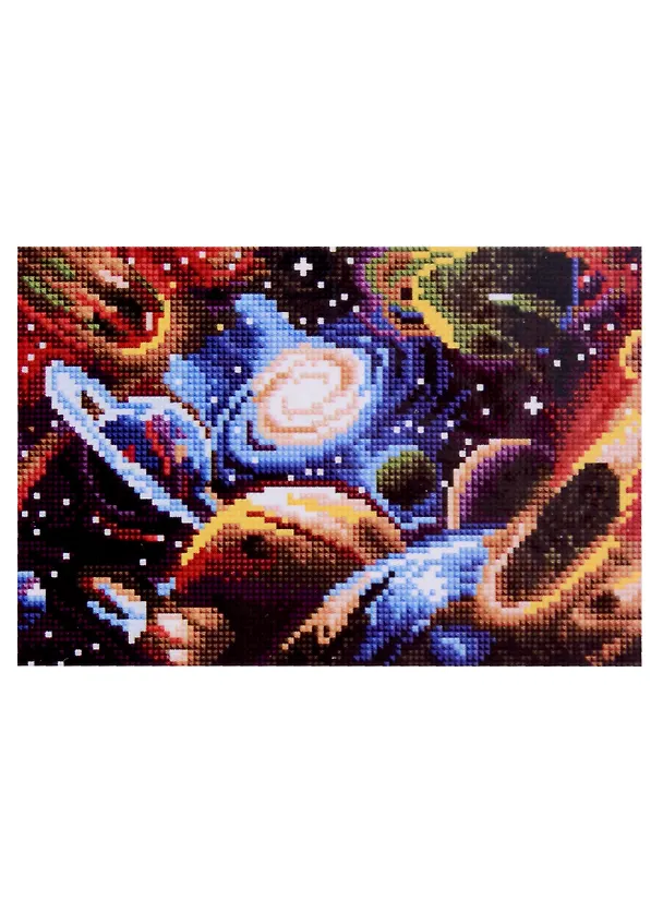 Алмазная мозаика "Яркие краски космоса", 22х32 2904315 — 1