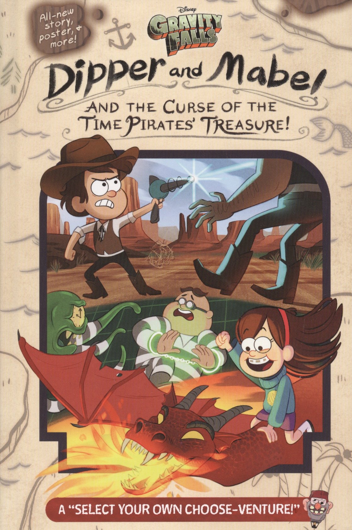 

Gravity Falls: Dipper and Mabel and the Curse of the Time Pirates' Treasure!