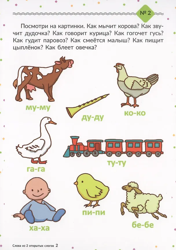 Книга Логопедические карточки. Начинаем говорить. Слова из 2 открытых слогов. 16 карточек (Дана Лейзерова) — 3