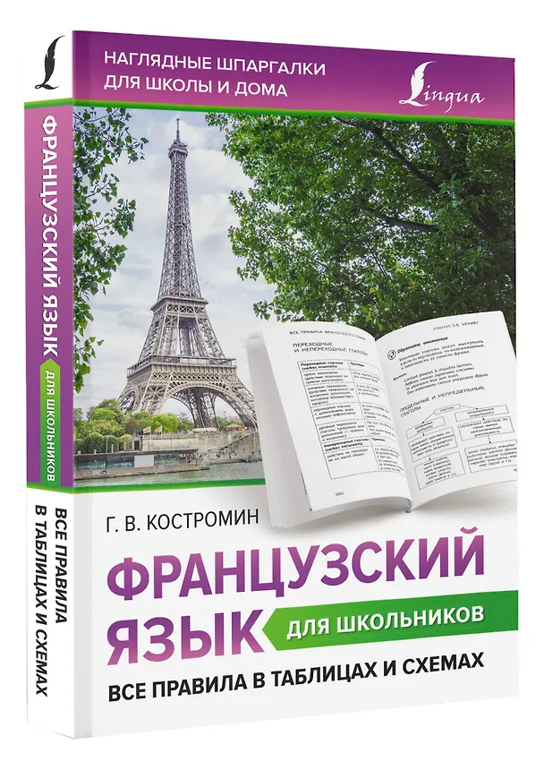 Книга Французский язык для школьников. Все правила в таблицах и схемах (Георгий Костромин) — 4