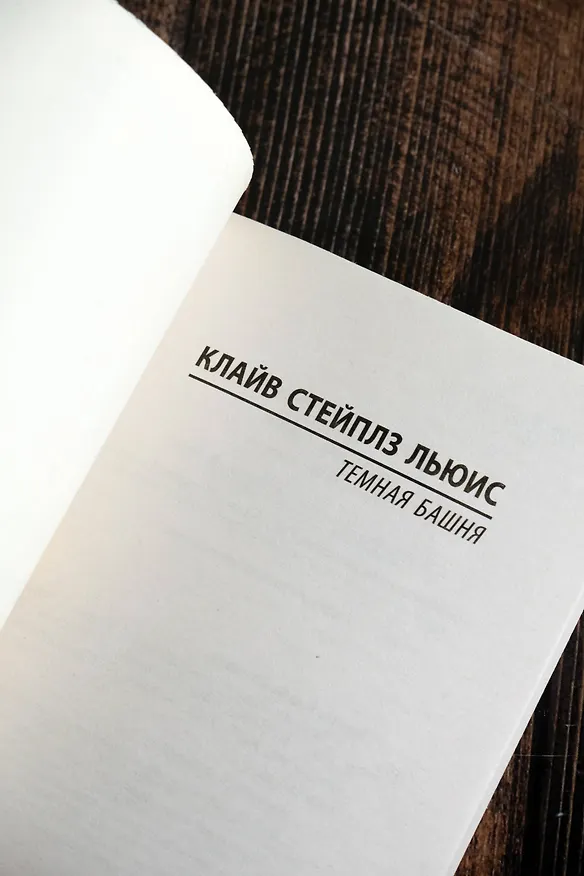 Книга Темная башня (Клайв Льюис) — 8