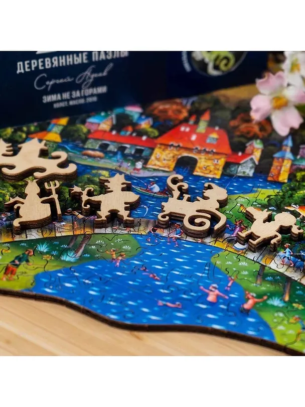 Пазл DaVICI деревянный "Зима не за горами", 260 деталей 2946478 — 7