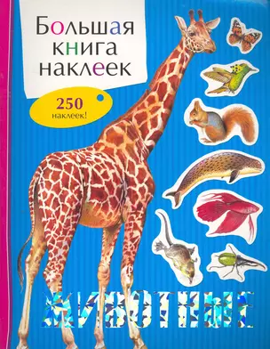 Животные. Большая книга наклеек — 2269540 — 1